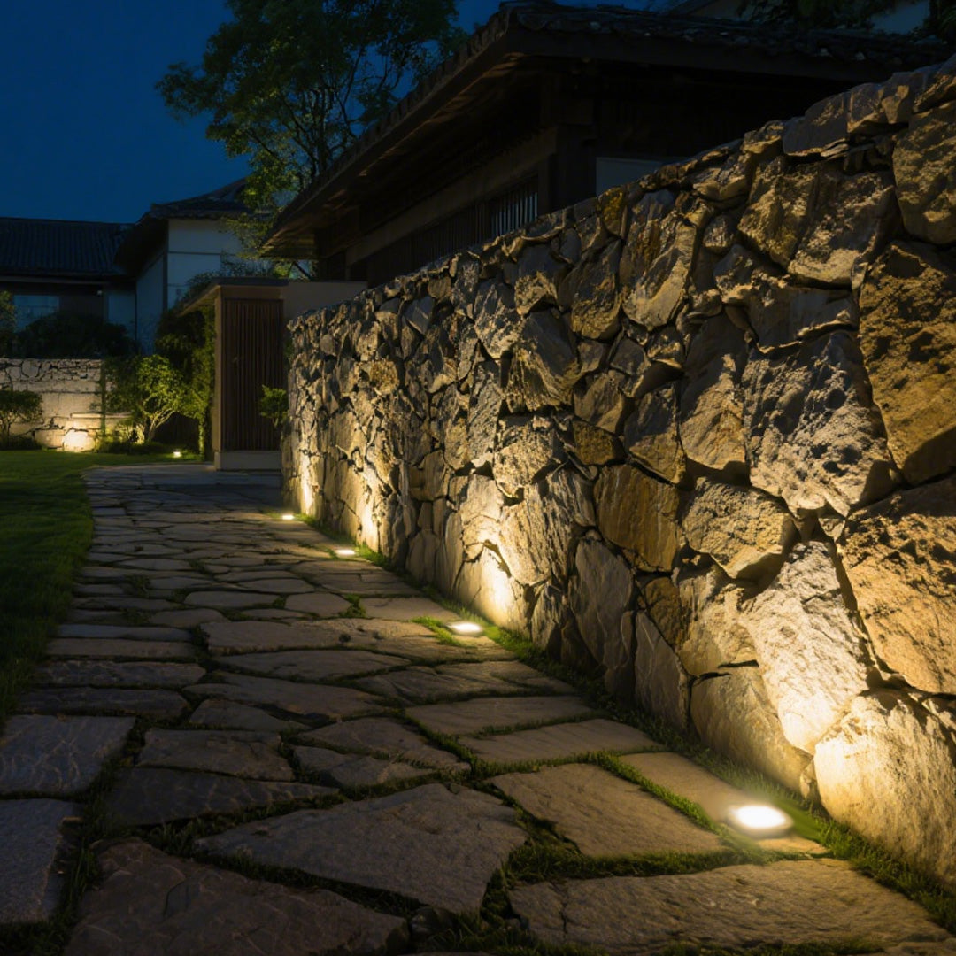 Aluminum LED Outdoor In-ground Lights Modern Style
