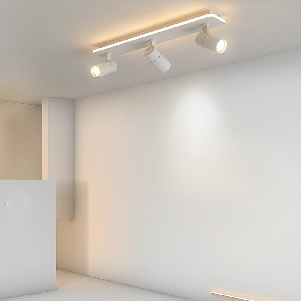 Spotlight Fixture Rectangular Recessed Adjustable Light