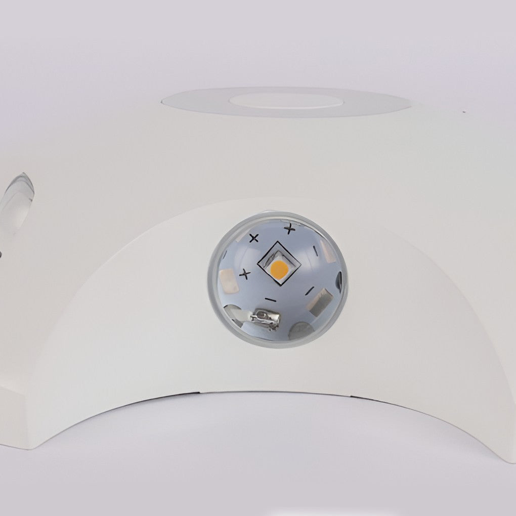 Flower Shaped LED Waterproof Nordic Wall Washer Lights