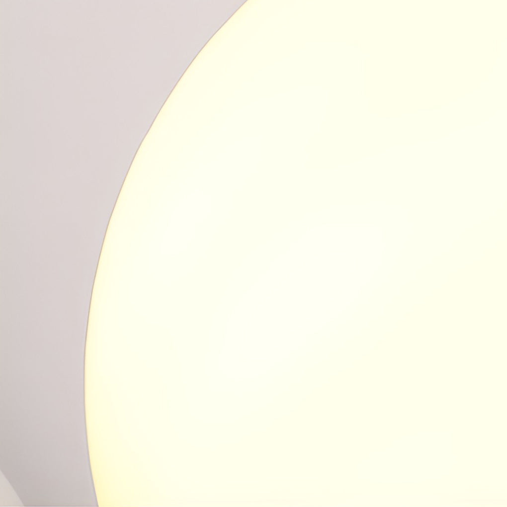 Adjustable Brightness LED Solar Pathway Lights Round Ball Design
