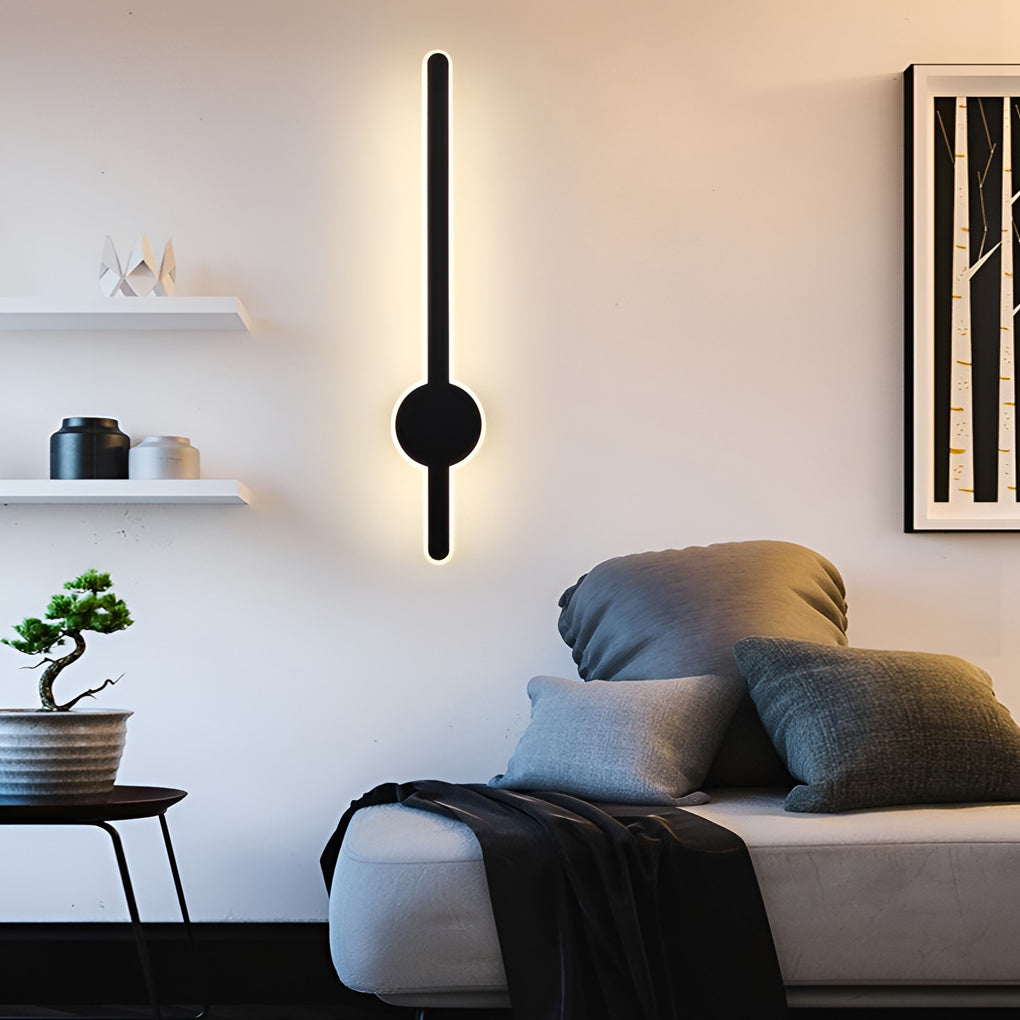 Modern LED Bar Lights Black/Gold/White Hardware Wall Sconce Wall Light