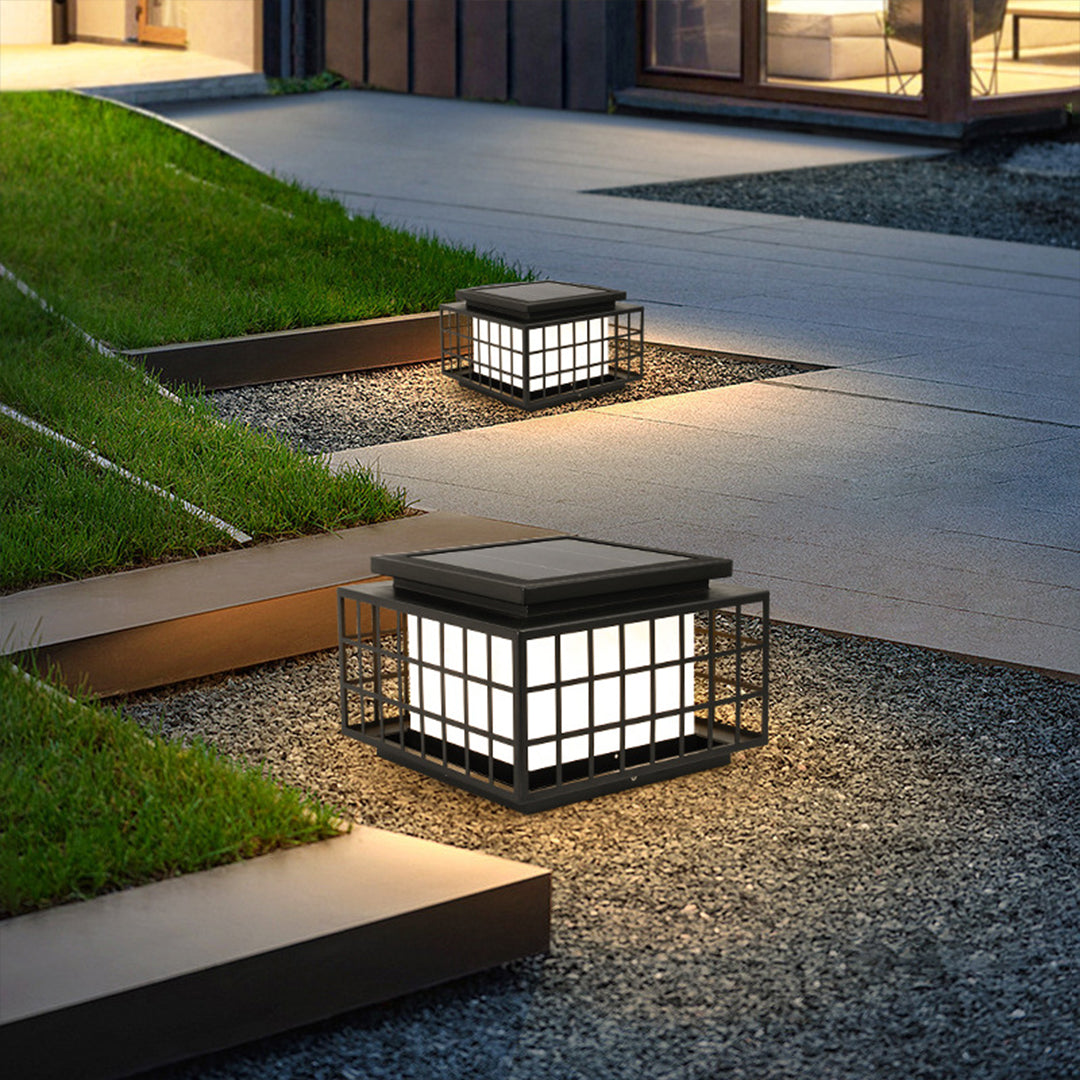 Stainless Steel Modern Pillar Lights
