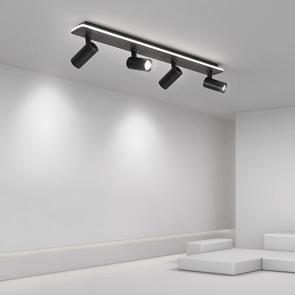 Spotlight Fixture Rectangular Recessed Adjustable Light