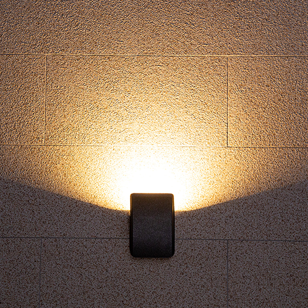 LED Outdoor In Wall Lights Waterproof Minimalist Style