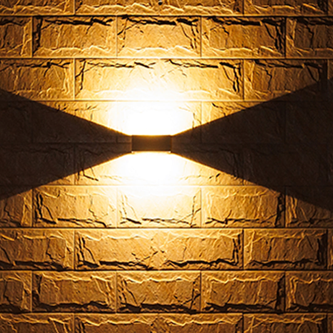 Outdoor Up And Down Wall Lights Minimalist Nordic Waterproof Wall Lighting