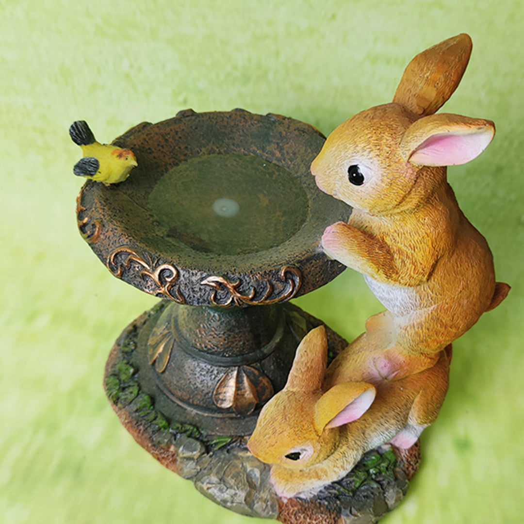 Resin Animal Solar Garden Lights