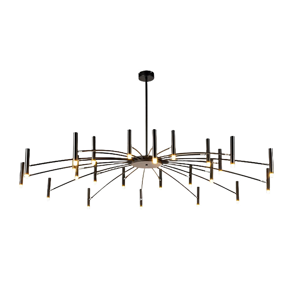 Adjustable Metal DIY Three Step Dimming LED Minimalist Chandelier