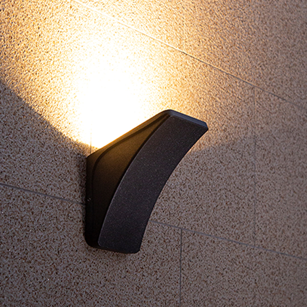 LED Outdoor In Wall Lights Waterproof Minimalist Style
