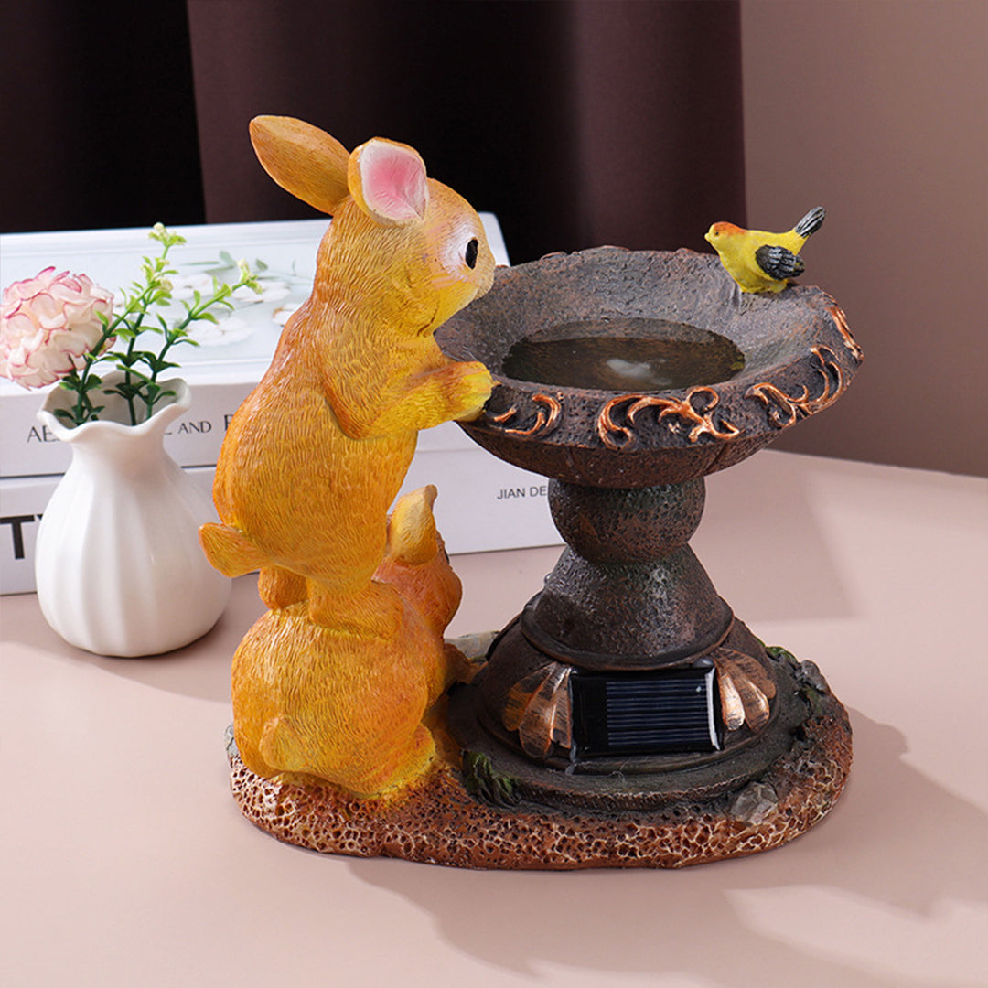 Resin Animal Solar Garden Lights
