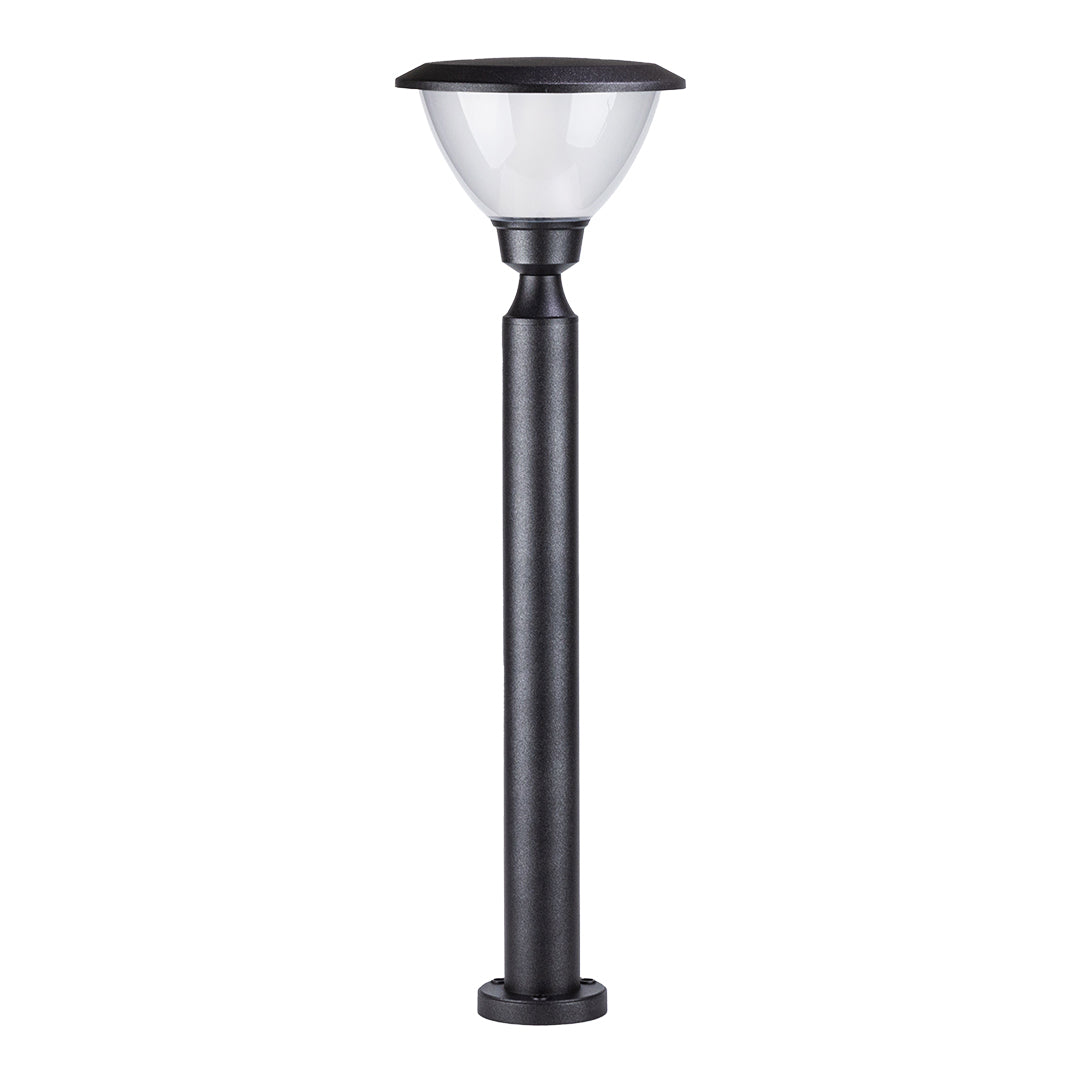 LED Metal Garden Lights Black Modern Minimalist Outdoor Bollard Light