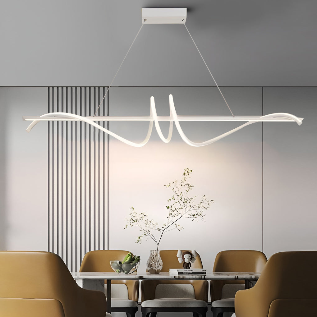 Creative LED Stepless Dimming Nordic Kitchen Chandeliers Ceiling Lighting