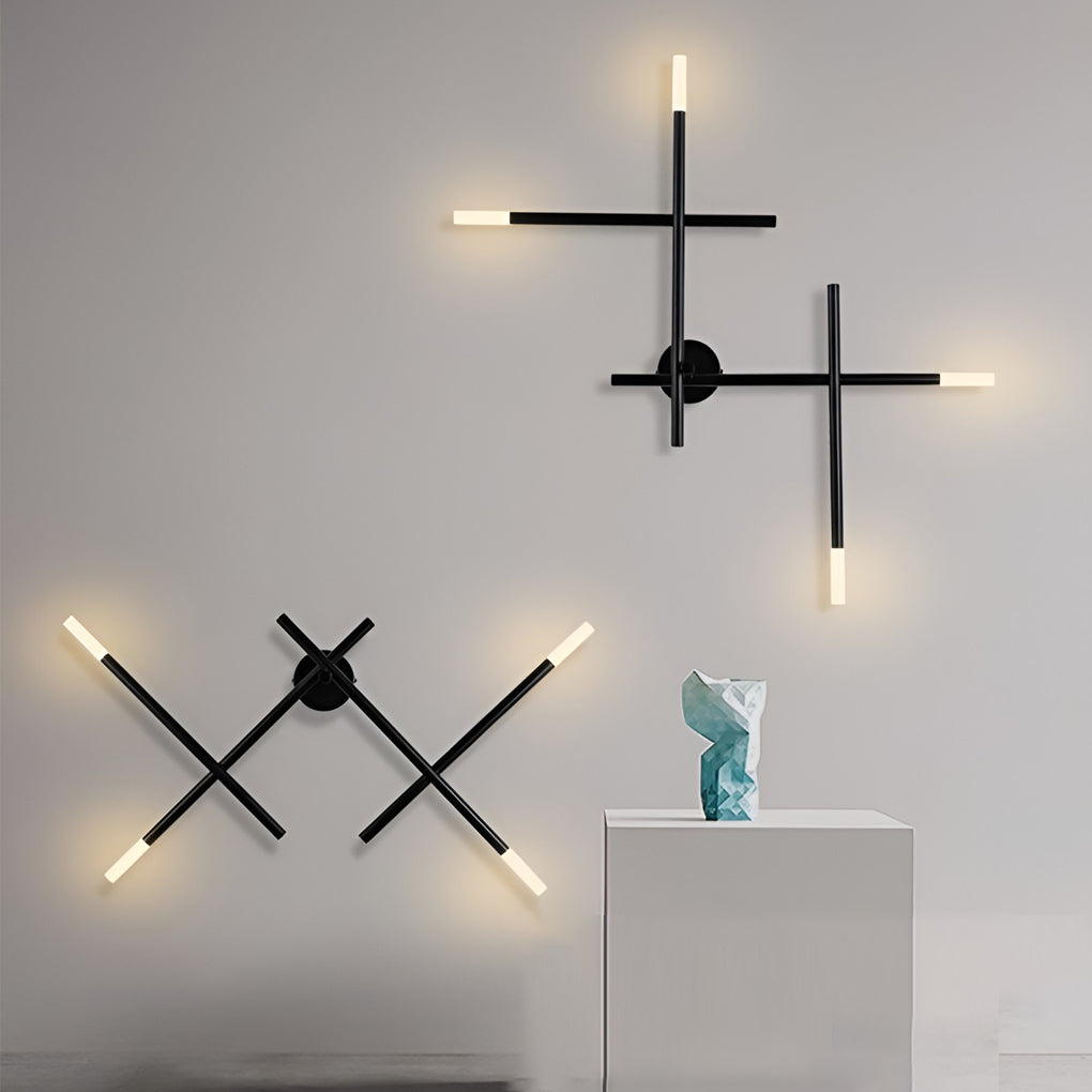 Creative Cross LED Modern Wall Lamp Wall Sconce Lighting
