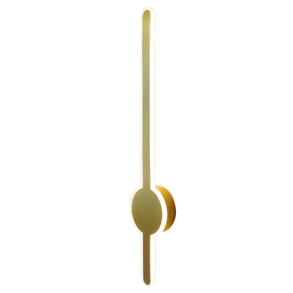 Modern LED Bar Lights Black/Gold/White Hardware Wall Sconce Wall Light