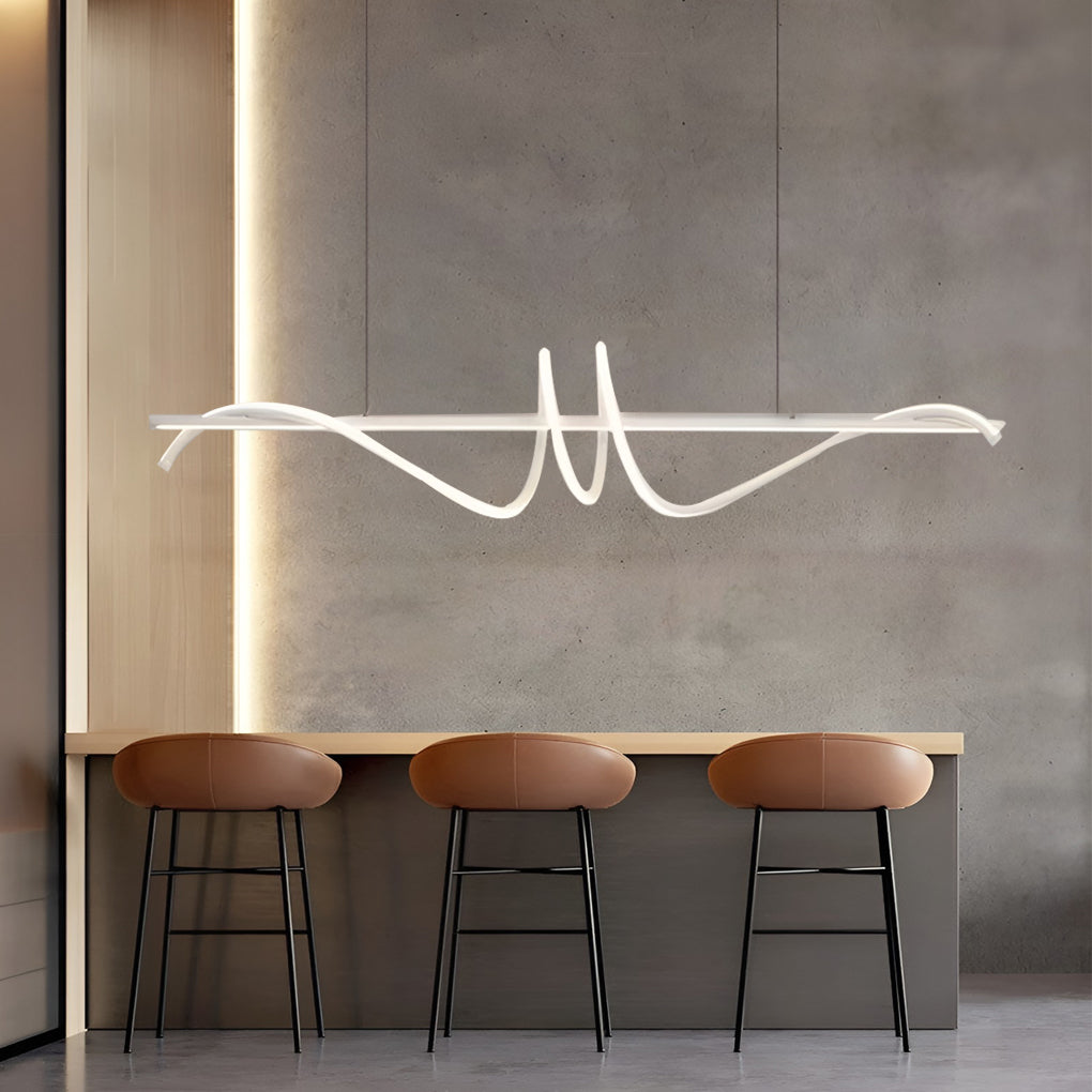 Creative LED Stepless Dimming Nordic Kitchen Chandeliers Ceiling Lighting