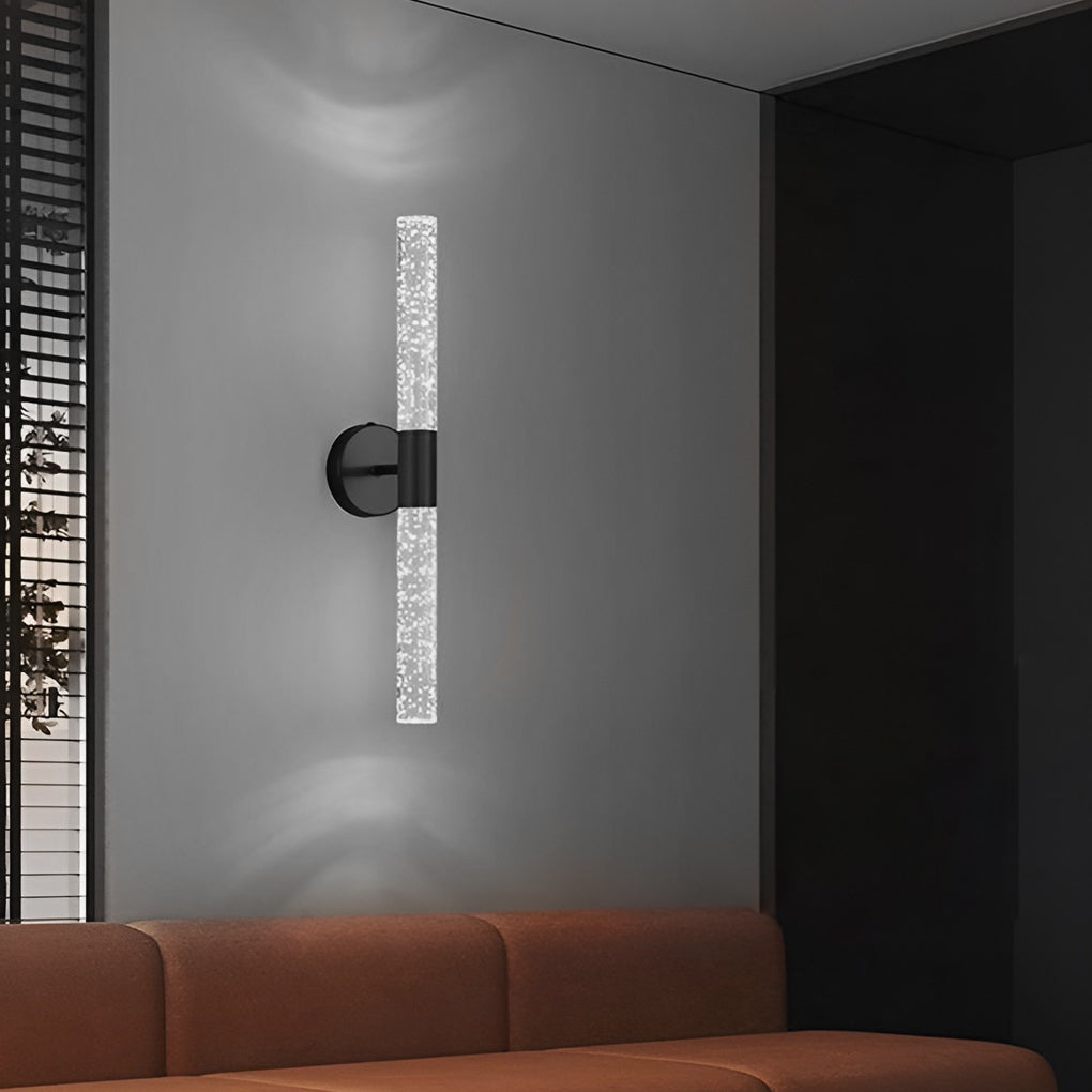 Nordic Cylinder LED Wall Lamp Wall Sconce Iron Acrylic Wall Light