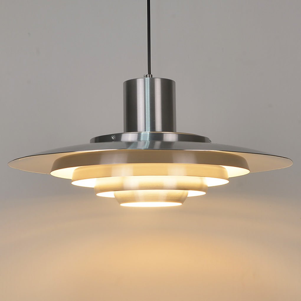 Saucer Pendant Light Multi-layer Modern Artistic Ceiling Light