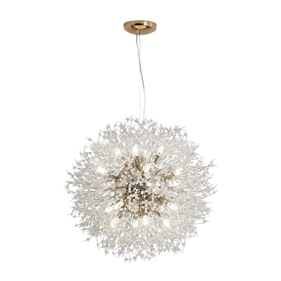 24'' Shrub Inspired LED Vintage Chandelier Pendant Light Hanging Lamp