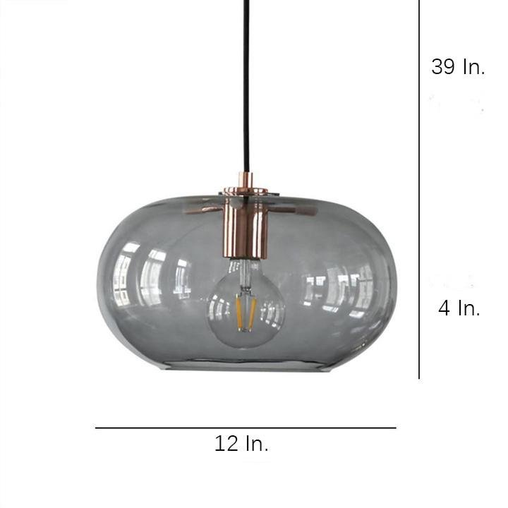 Artistic Electroplated Glass LED Nordic Pendant Lighting