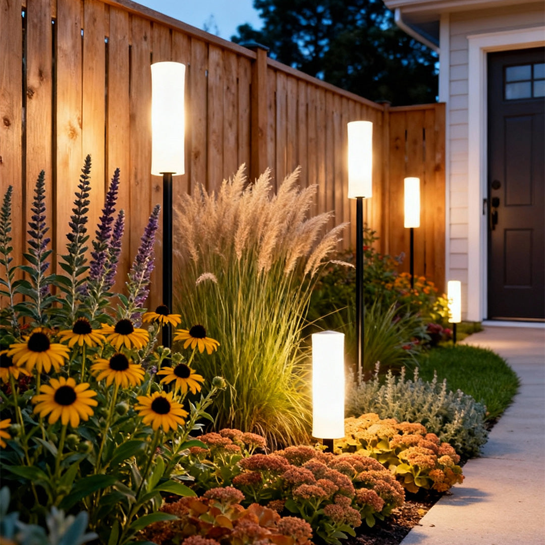 Waterproof High Pole Post Lights for Outdoor Garden Landscape Decorative Lighting