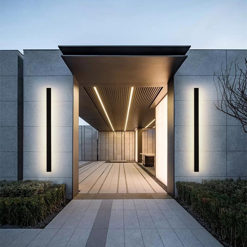 Outdoor Lighting 3-set Wall, Pillar & Spotlight
