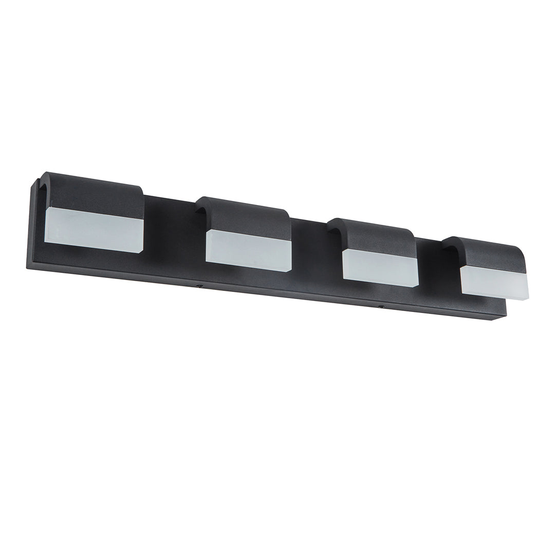 Black Vanity Lighting for Bathroom Makeup Mirror Light