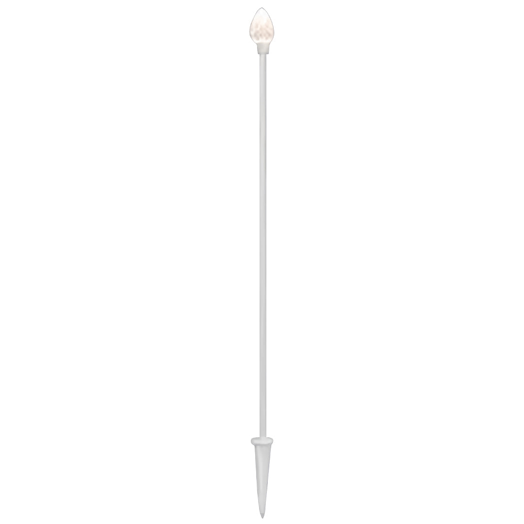 Landscape Garden Light Elegant Crystal white Artistic LED Flower Lamps