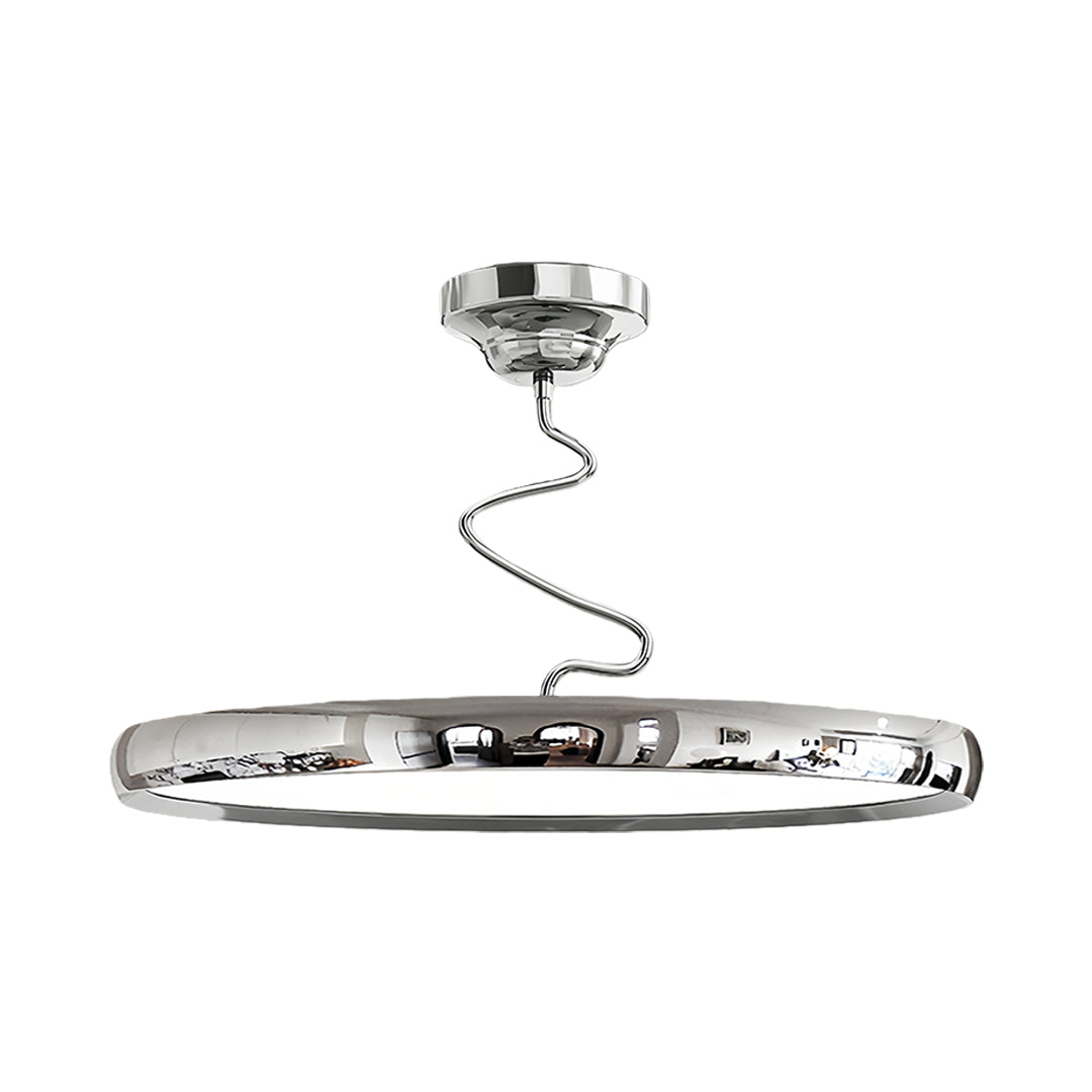Modern Semi Flush Mount Ceiling Light Twisted wide-spectrum Light