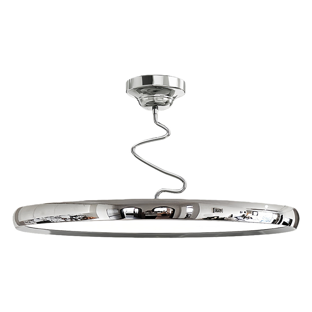 Modern Semi Flush Mount Ceiling Light Twisted wide-spectrum Light