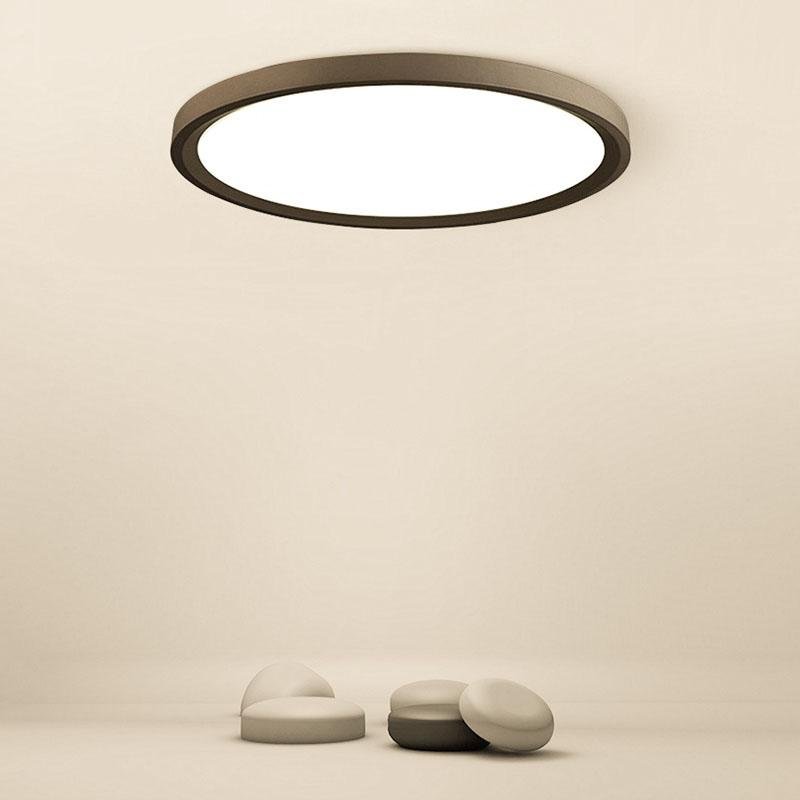 Black/White Nordic Industrial Flush Mount Ceiling Lights