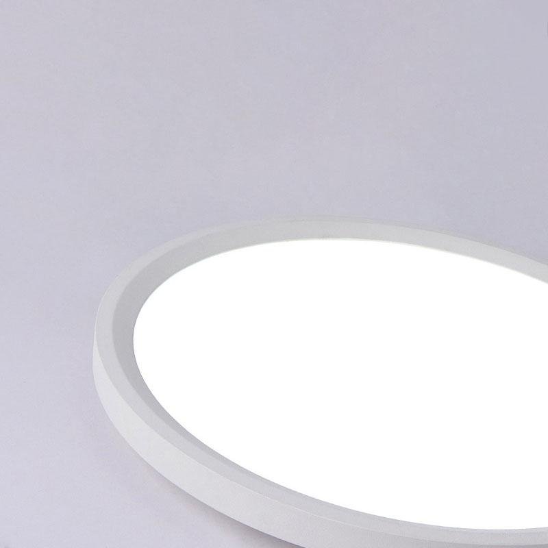 Black/White Nordic Industrial Flush Mount Ceiling Lights