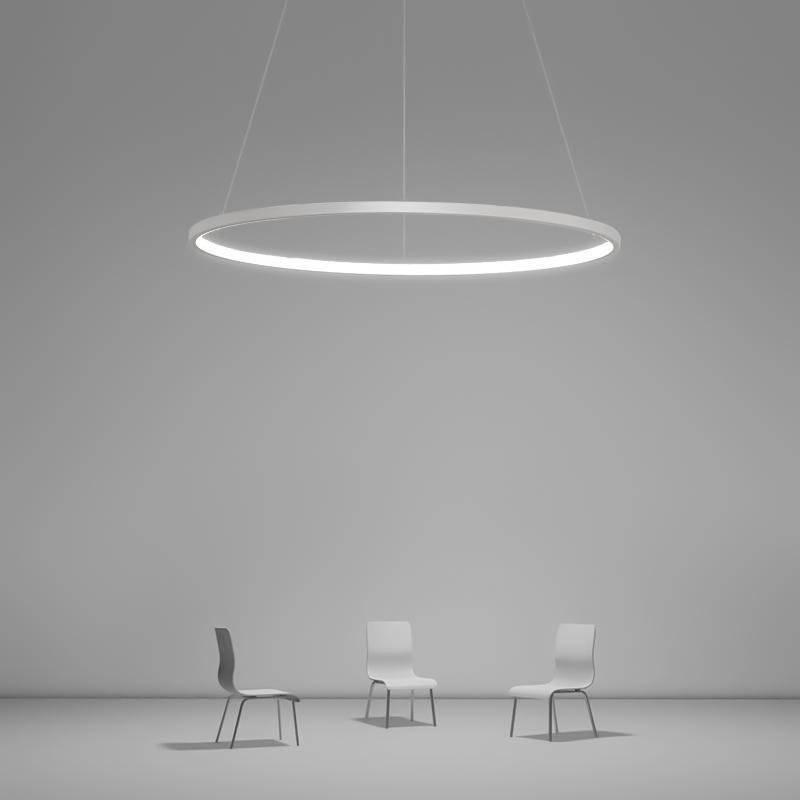 Circle Linear Modern Chandelier Ceiling Lights