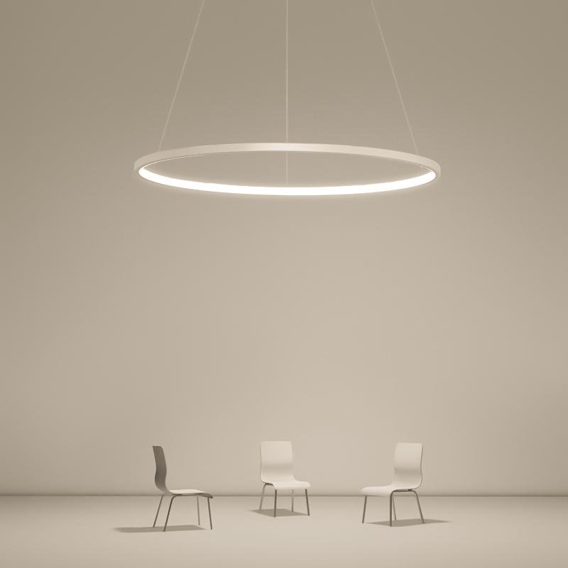 Circle Linear Modern Chandelier Ceiling Lights