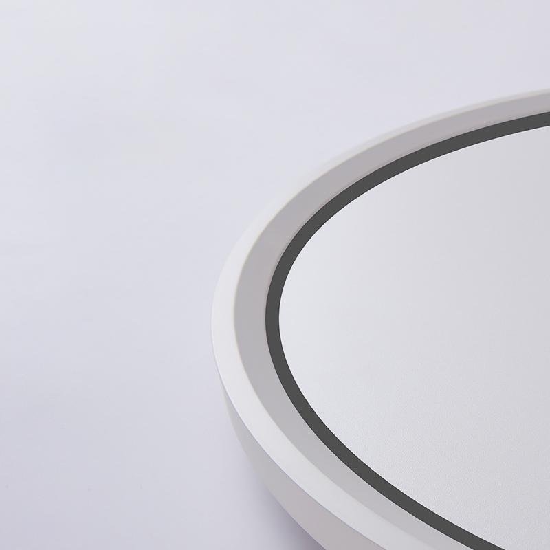 Soft White Round Dimmable Flush Mount Light