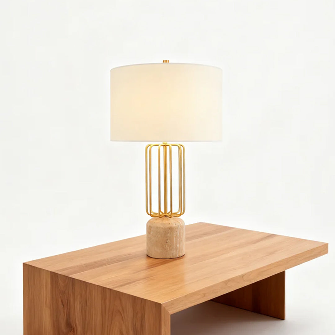 Geometric Metal Cage Table Light Nordic Style LED LED Lamp