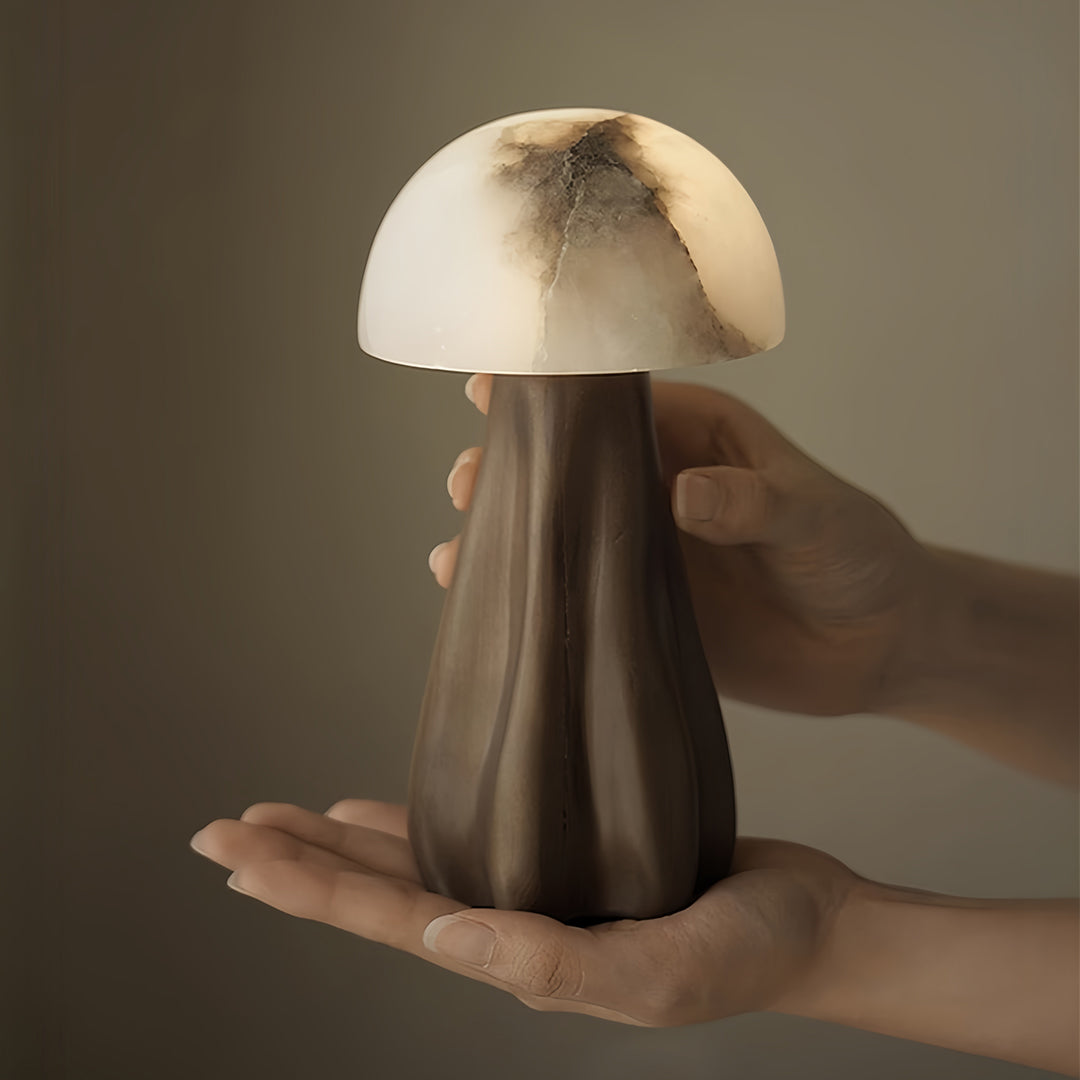 Table Mushroom Lamps Nordic Resin LED Unique Atmosphere Lamp