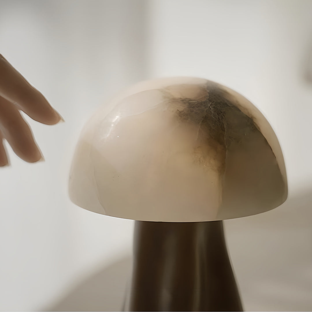 Table Mushroom Lamps Nordic Resin LED Unique Atmosphere Lamp