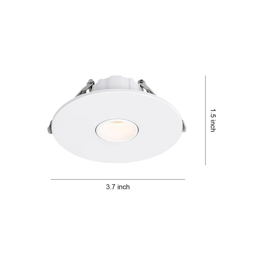 4-PCS Accent Spotlight Ultra-Thin Recessed Minimalist Anti-Glare Light
