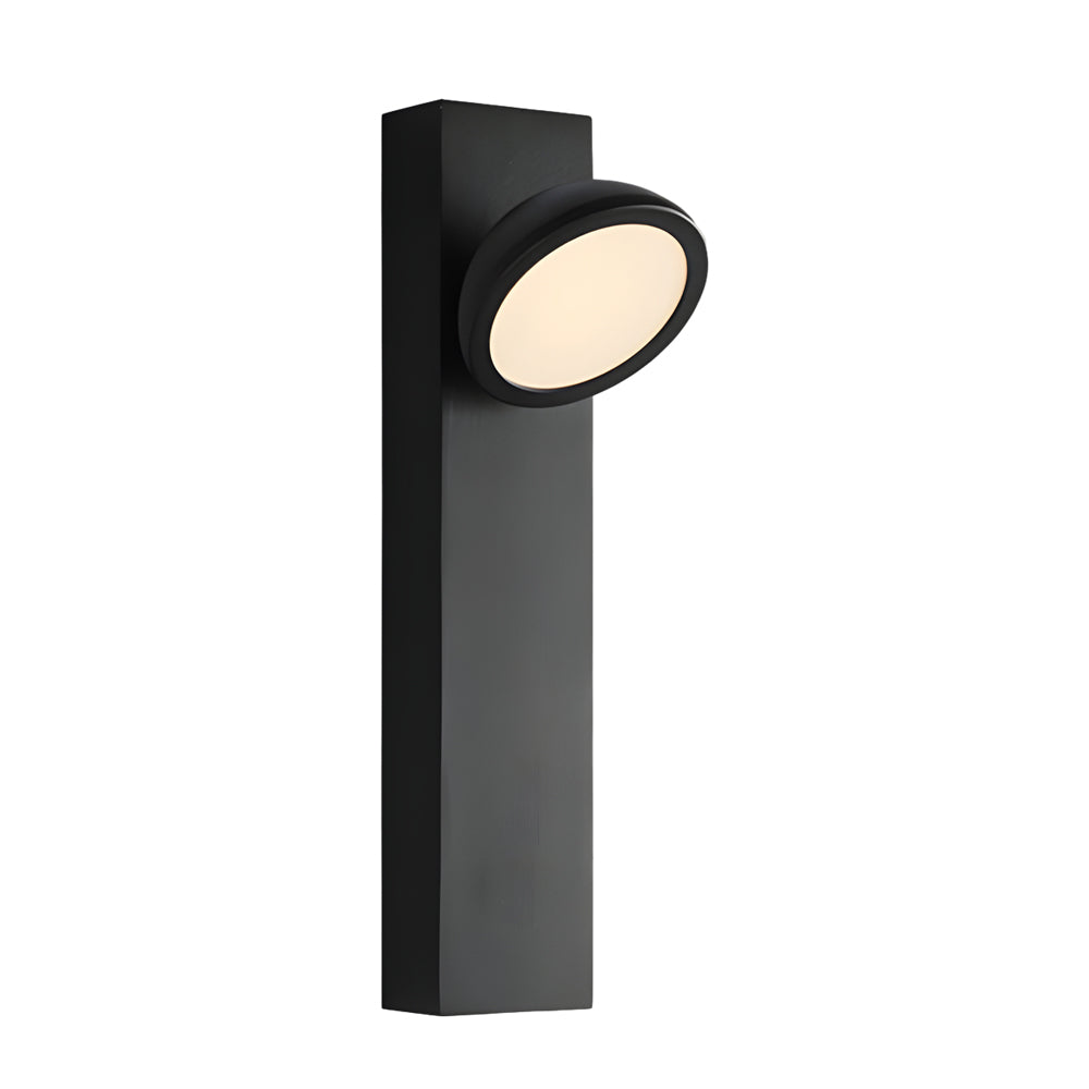 Accent Wall Lamp Rotatable Modern Black Metal Lamp