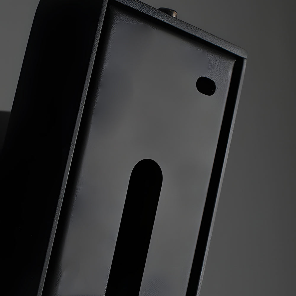 Accent Wall Lamp Rotatable Modern Black Metal Lamp