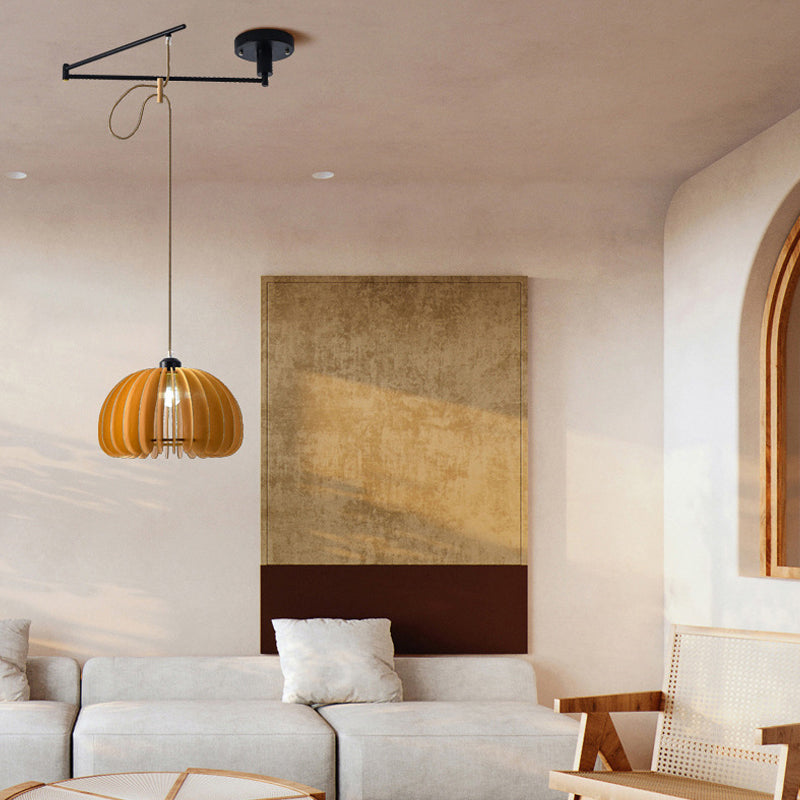 Adjustable Pendant Light Fixtures Dimmable Swing Arm Light