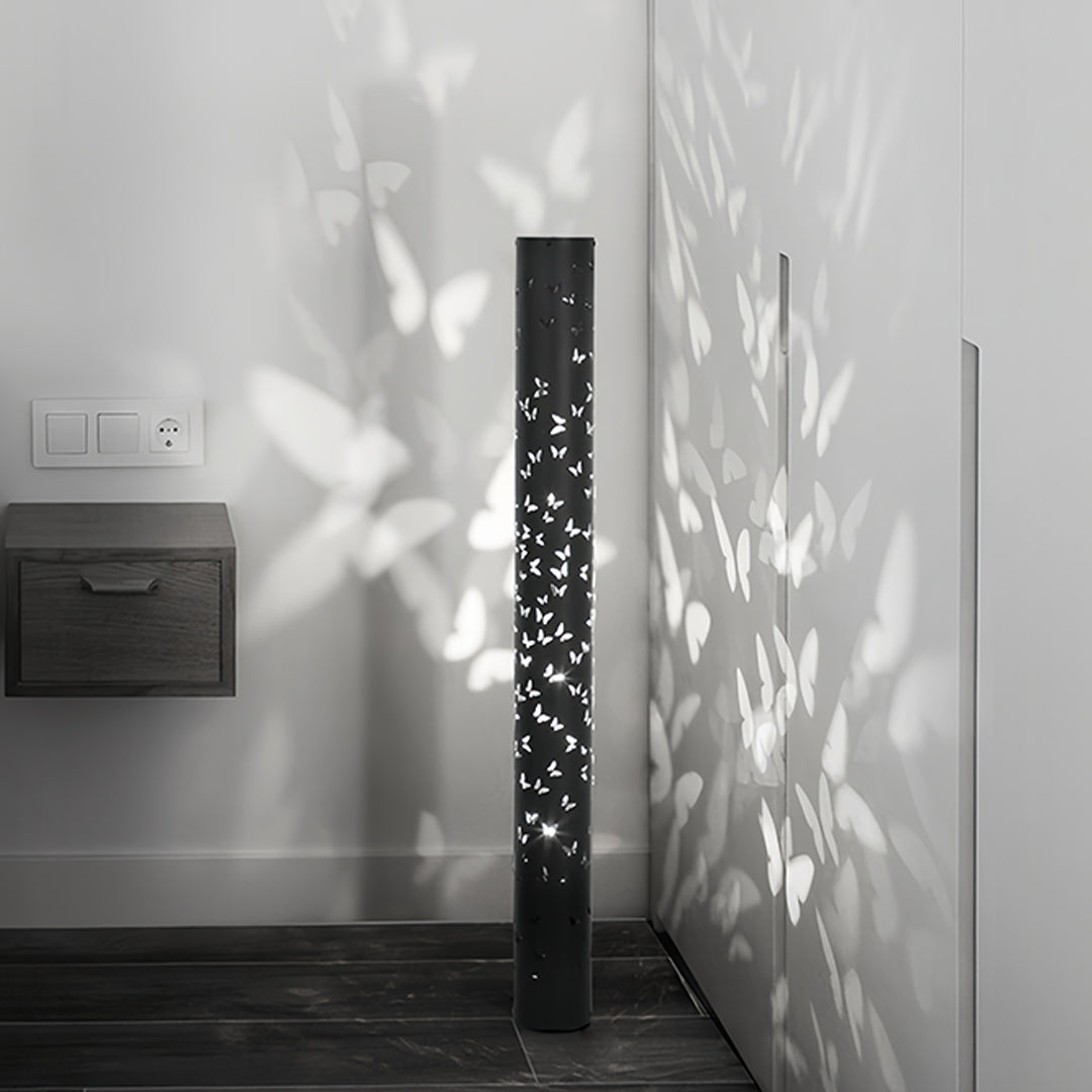 Butterfly Floor Lamp Ambient Projector Decorative Column Lamp