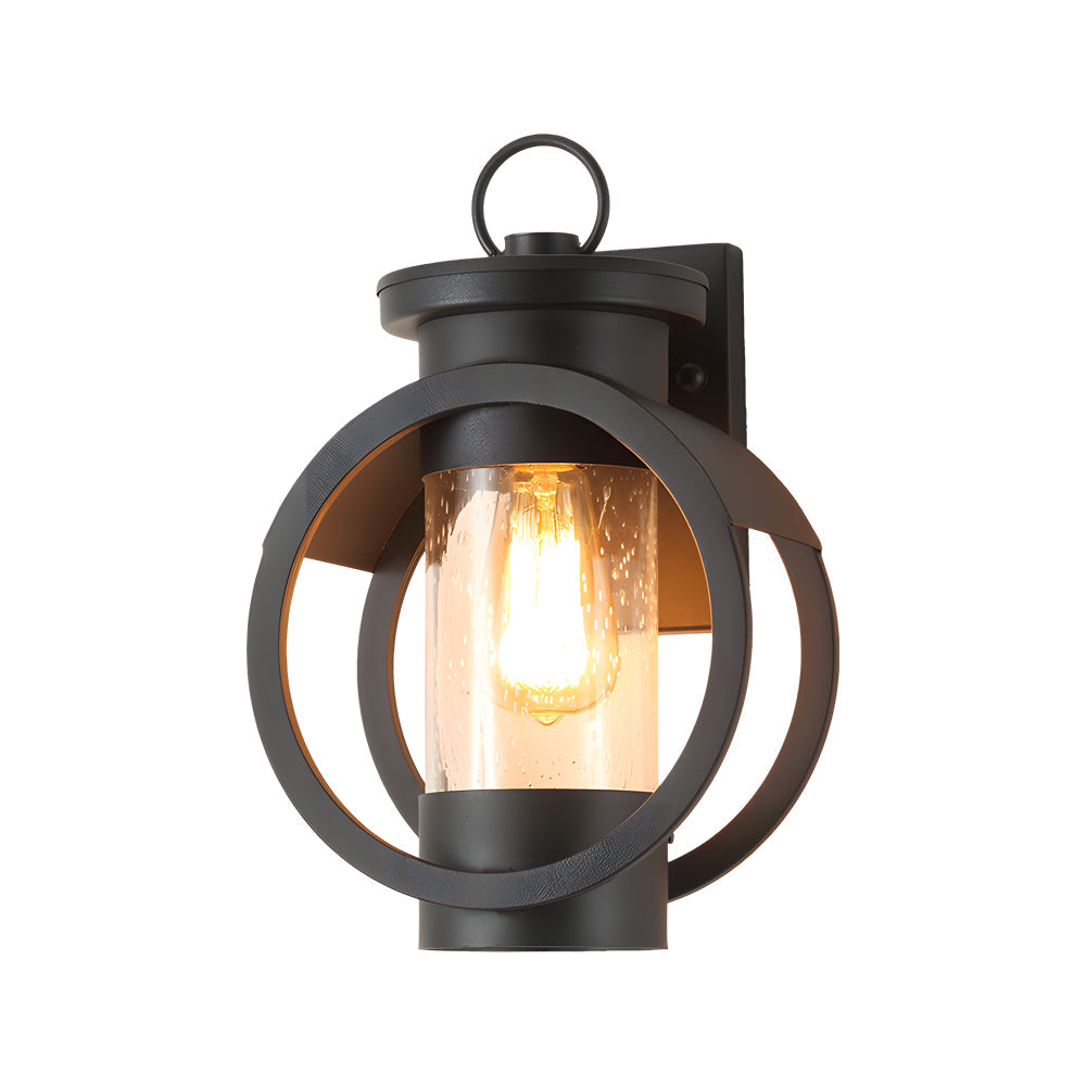 American Outdoor Sconce Raindrop Glass LED Wall Light