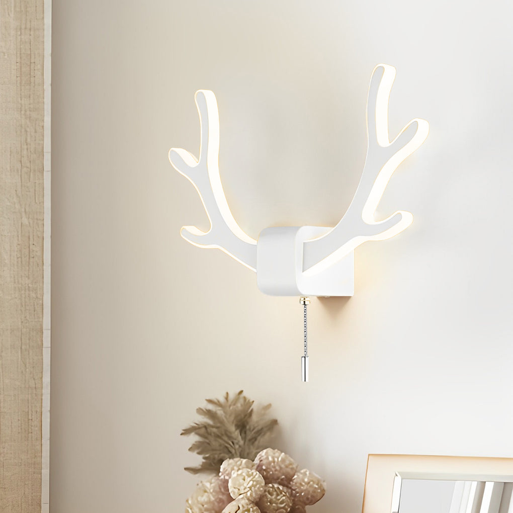 Antler Wall Sconce Light Modern Creativity Iron LED Lamp