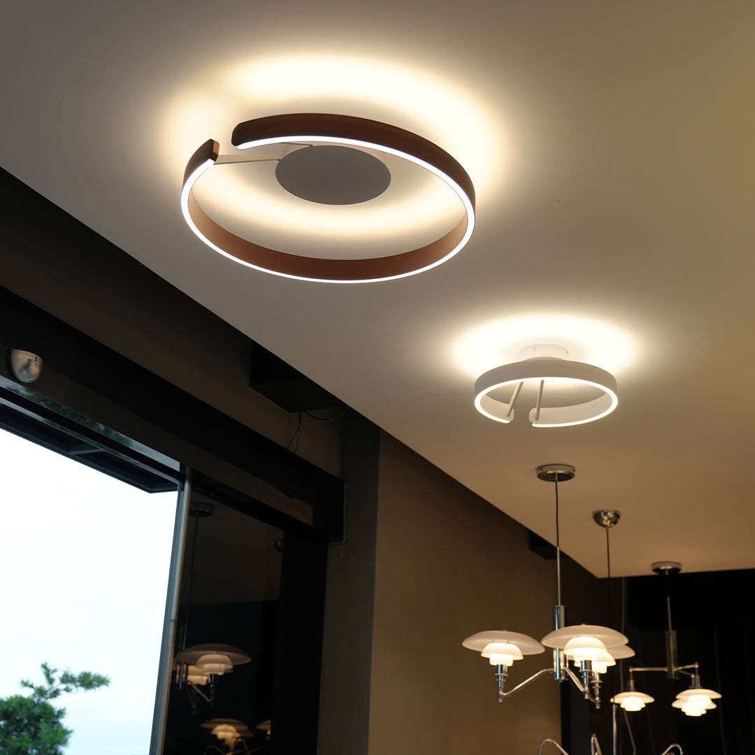 Halo Flush Mount Ceiling Light Minimalist Creative Light