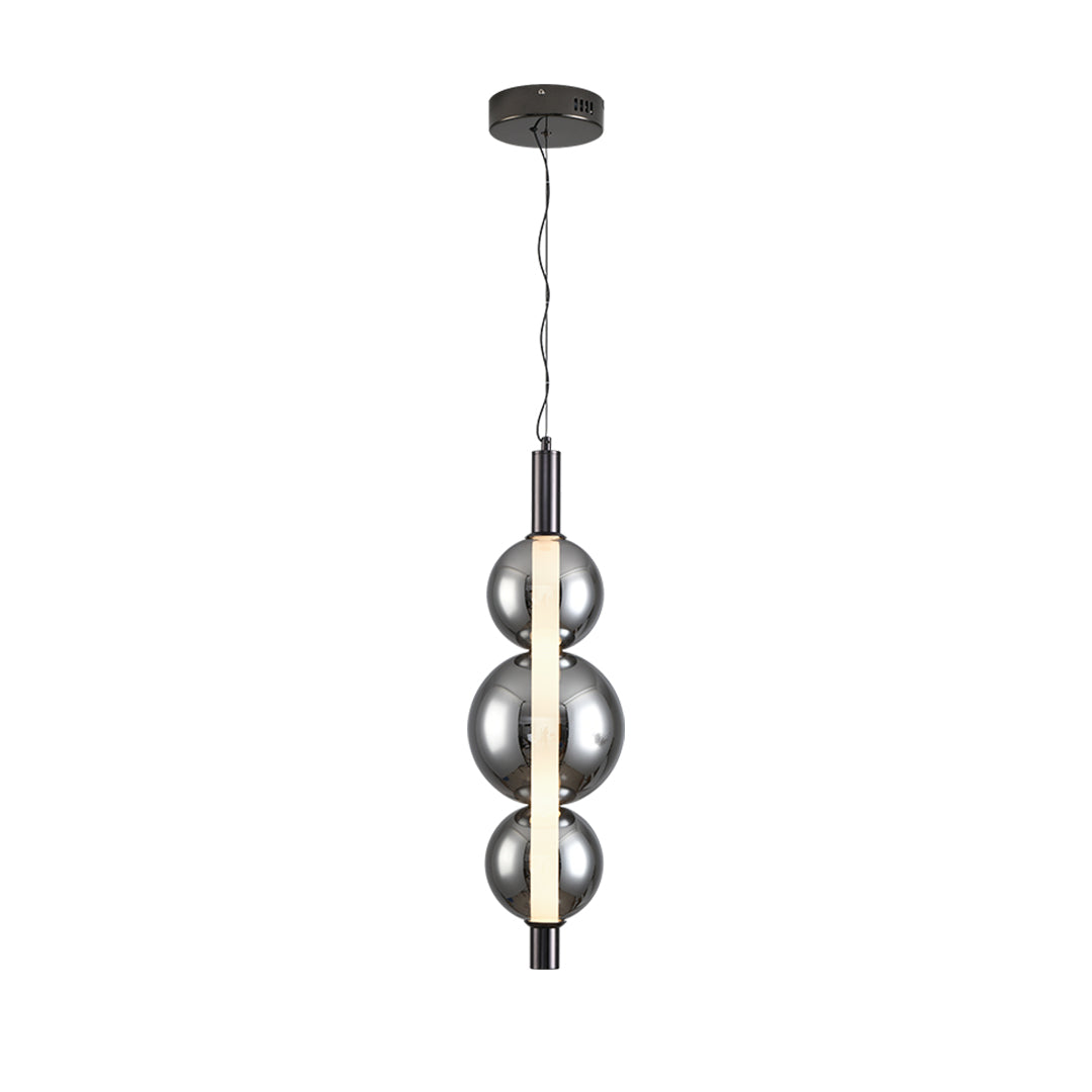 Minimalist Modern Silver Pendant Light LED