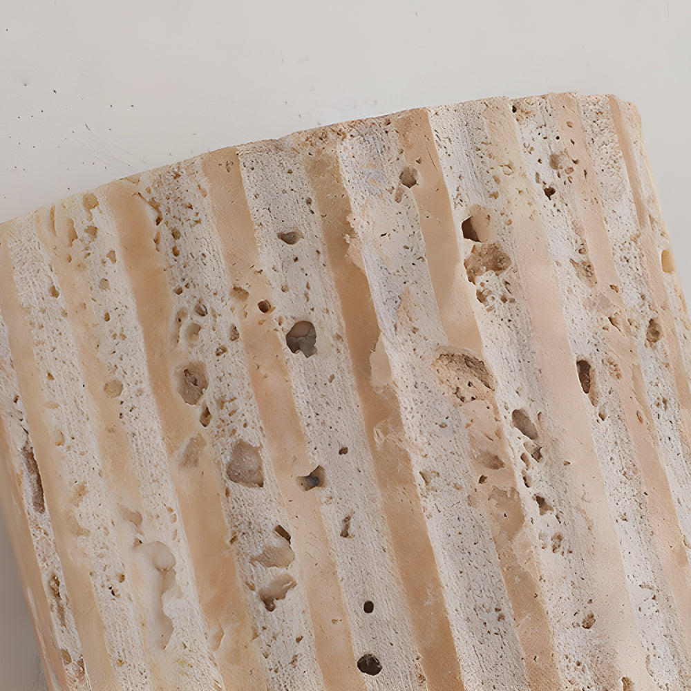 Rectangular Indoor Wall Sconces With Up And Down Lighting Modern Minimalist Faux Alabaster