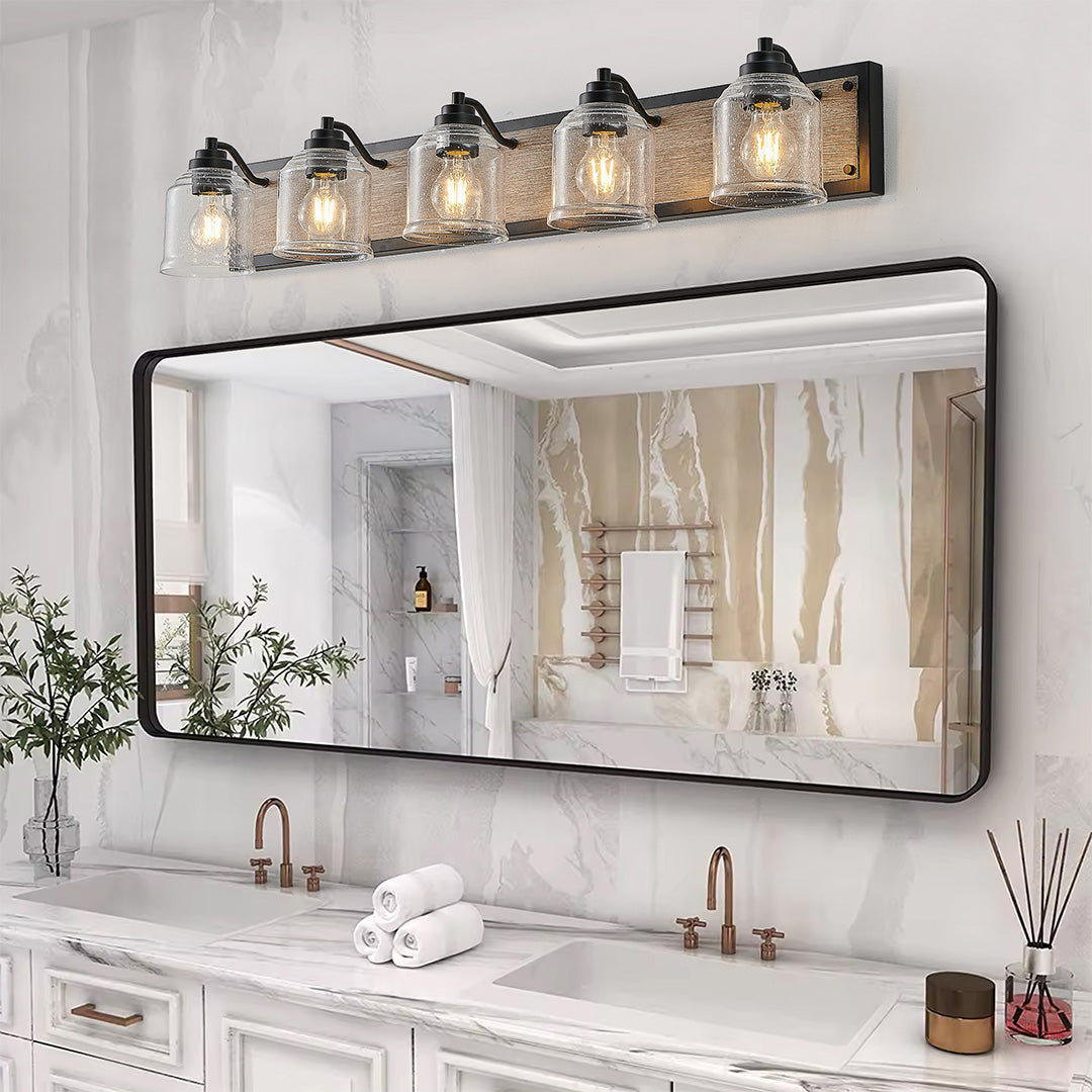 Multi Light Wall Sconce Nordic Geometric Linear Lamp