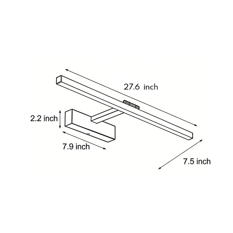 light bars for bathroom vanity Adjustable LED Light