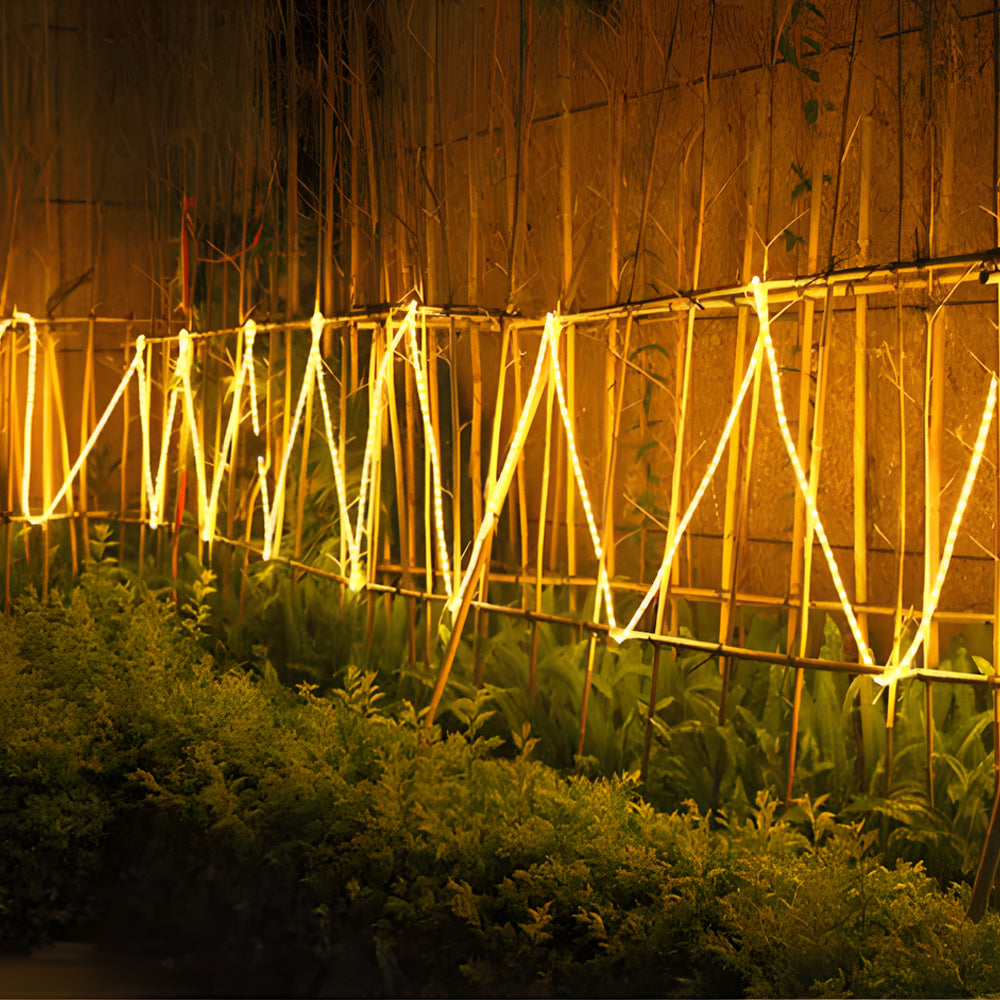 Solar Strip Lights Outdoor LED Waterproof