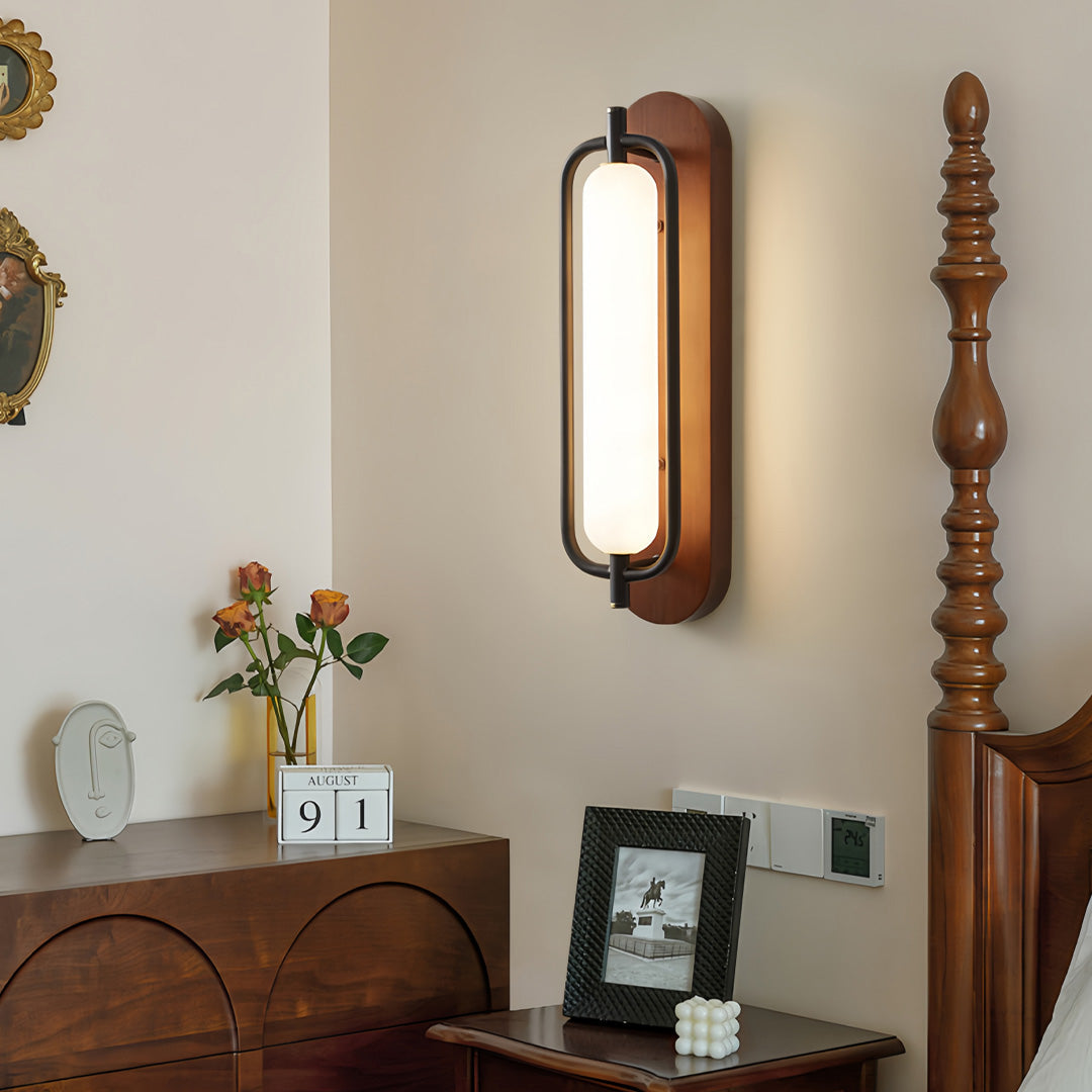 Iron Wall Sconce Lighting Nordic Minimalist Acrylic Lamp